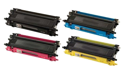 TN110 COMBO PACK - BROTHER COMPATIBLE 110BK TN110C TN110Y TN110M TONER CARTRIDGE